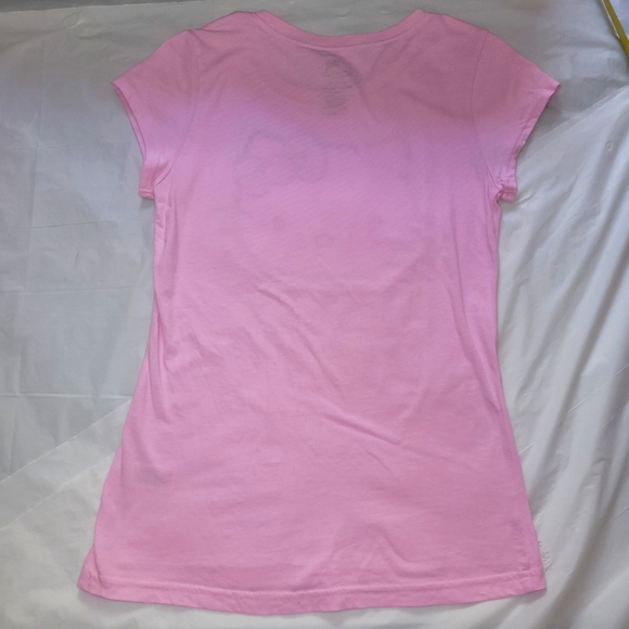 Hello Kitty (Sanrio) Y2K đ Pink Glitter T-Shirt! Girls 14/16 or Women's XS/S! - Picture 9 of 14